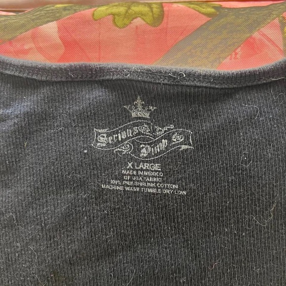 y2k grunge “serious pimp” print tank top - Picture 8 of 8